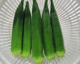 簡単★おくらのひろし和え作り方1写真