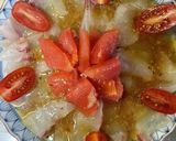 冷たく#冷やして頂く#鯛の#カルパッチョ作り方6写真