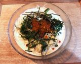 ウニとイクラの冷製パスタ（夏パスタ）作り方12写真