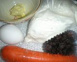 S炊飯器でキャロットとレーズンケーキ作り方1写真