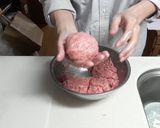 家庭で作る最高のチーズハンバーグ作り方10写真
