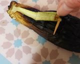 イカとナスのゴマ酢和え作り方3写真