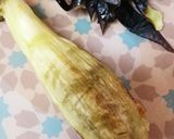 イカとナスのゴマ酢和え作り方4写真