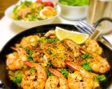 海老とチキンのパエリア作り方10写真