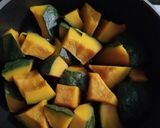 甘く、ほつくり南瓜のにもの作り方1写真
