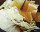 幅広春雨（大拉皮）で白菜と椎茸の小鍋作り方5写真
