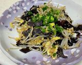 卵と生きくらげのしょうゆ糀炒め作り方5写真