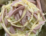 簡単♪キャベツと魚肉ソーセージのマヨ和え作り方4写真