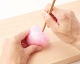 桃のおにぎり作り方2写真