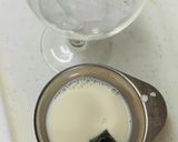 バタフライピーのアイスソイティーラテ♪作り方4写真
