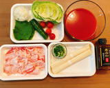 無添加焼肉のたれで作る冷やしトマト素麺作り方2写真