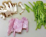 【飯コピ】くまさんのナポリタン！作り方1写真