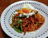 【飯コピ】くまさんのナポリタン！作り方7写真