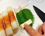 おつまみ！大葉とチーズの爽やか竹輪ロール作り方4写真