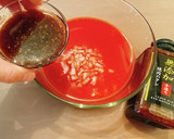 無添加焼肉のたれで作る冷やしトマト素麺作り方6写真