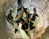 サクッと茄子の皮の天ぷら♪作り方2写真