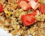 チーズカレー炒飯(﹡ˆ﹀ˆ﹡)♡作り方4写真