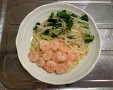 えびとこんにゃく麺の冷やし中華風作り方6写真