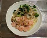えびとこんにゃく麺の冷やし中華風作り方7写真