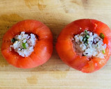 さっぱり丸ごとトマトの発酵冷やし茶漬け作り方6写真