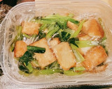 小松菜と厚揚げの煮浸し〜しらすを添えて〜作り方10写真