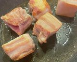 圧力鍋でほったらかし♪柔らか豚の角煮作り方1写真