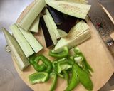 ふわとろ長茄子と大豆ミートの麻婆茄子作り方2写真