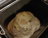 フワフワな黒糖レーズンパン作り方1写真