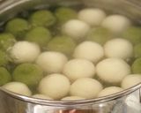 もちもち!二色だんご♪作り方7写真