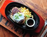 鉄板ハンバーグ★めちゃ旨ガーリックソース作り方8写真