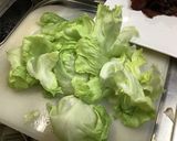 絶品です、生きくらげとレタスの豚シャブ作り方4写真