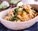香味野菜たっぷり♡フライパンde味噌豚丼作り方5写真