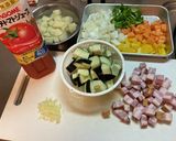 あるもので★じゃがラタトゥイユ★作り方1写真