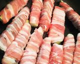 ズッキーニ豚バラで巻いて♪作り方2写真