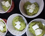 ミルク白花豆入り抹茶マフィン作り方11写真