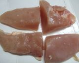 鶏むね肉deチキンチーズカツ！作り方1写真