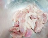 鶏肉とじゃがいものココナッツ煮込み作り方1写真