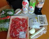 甘さ控えめ↭すき焼き風煮↭作り方1写真