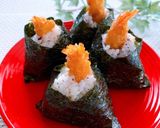 お弁当に★海老フライおにぎり作り方5写真