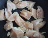 10分！胸肉・万願寺・大葉ピリ辛味噌炒め作り方3写真