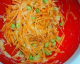 小麦粉不使用人参・枝豆のじゃが芋チヂミ♪作り方4写真