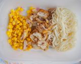 素麺・さつま揚げ・コーンのマヨ和え♪作り方2写真