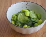 余った枝豆で♪胡瓜と枝豆の酢の物♪作り方4写真