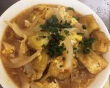 茄子の親子丼風作り方7写真