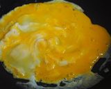 節約♪野沢菜たっぷりチャーハン！作り方3写真