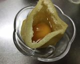 何が出るかな？たまご巾着☆作り方1写真