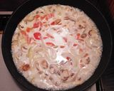 チキンとマッシュルームのカレークリーム煮作り方8写真