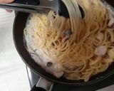 レバーパテでコク旨☆クリームパスタ作り方9写真