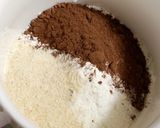 マグカップ蒸しケーキ〜チョコ味作り方3写真