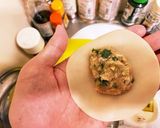 ビールのお友達。具材3つで作れる餃子作り方8写真